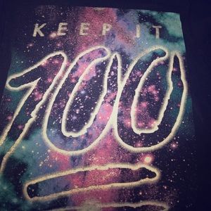 A ‘Keeping 100’ Galaxy 🌌 Shirt